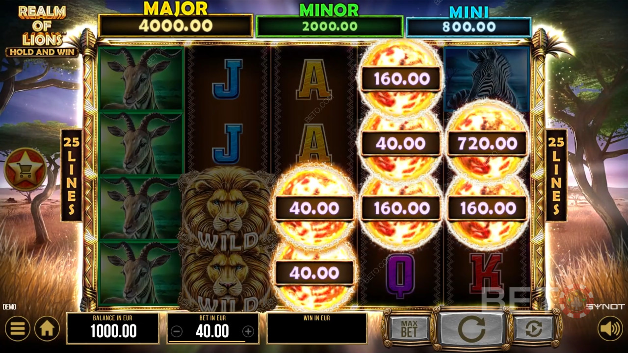 Realm of Lions Review by BETO Slots