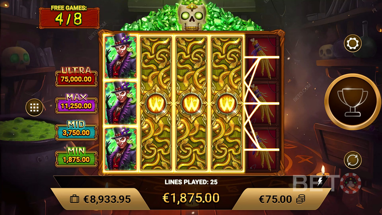 Voodoo Charms Review by BETO Slots