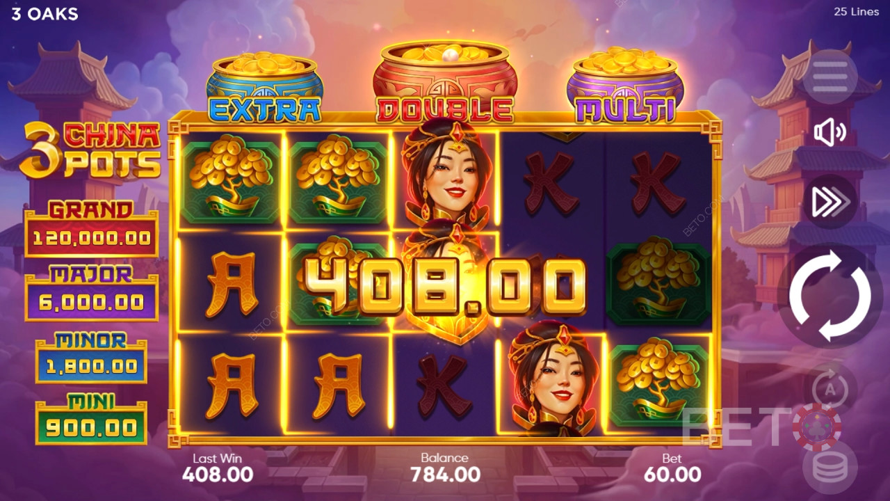 3 Hiina potid Review by BETO Slots