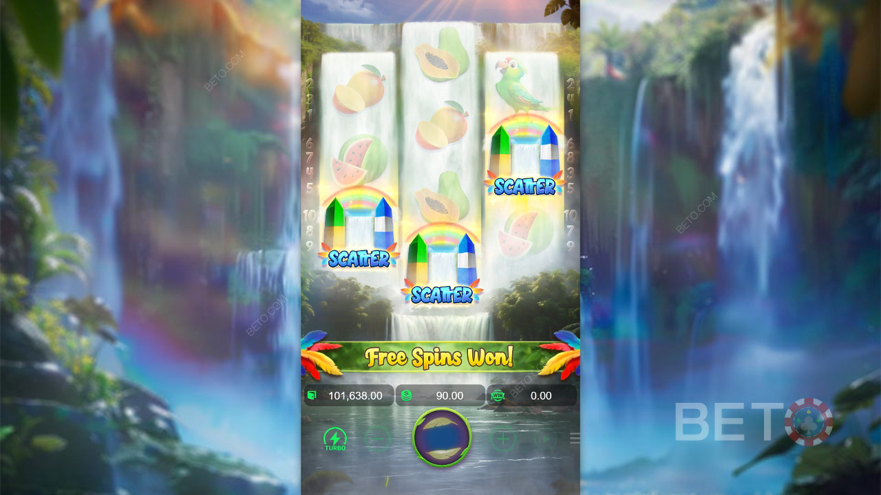 Iguazu tiivad Review by BETO Slots