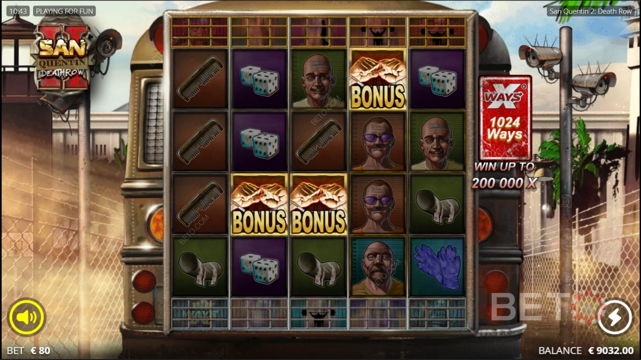 San Quentin 2 Ülevaade BETO Slots poolt
