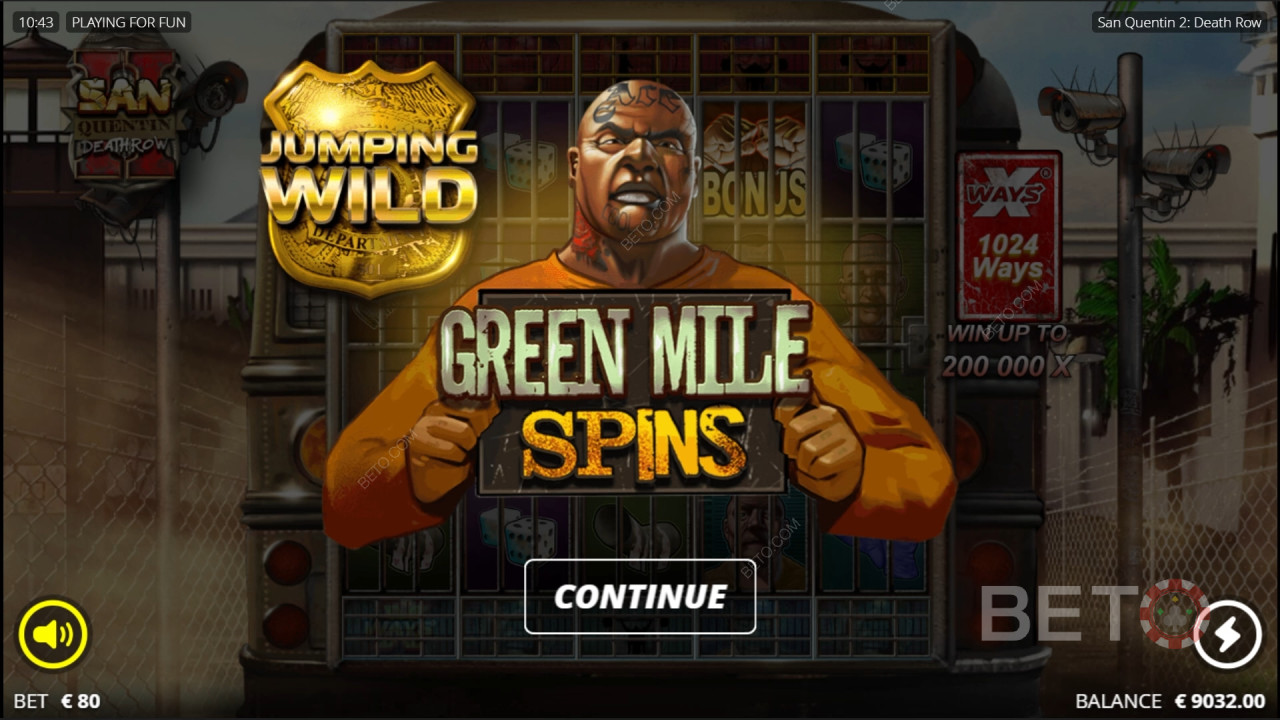 Boonusfunktsioonid, mida selgitab San Quentin 2. Nolimit City