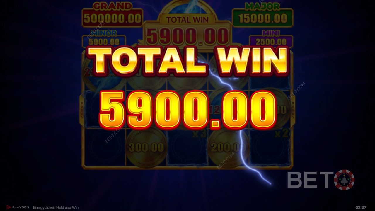 Võida 5000x oma panus Energy Joker Online Slot