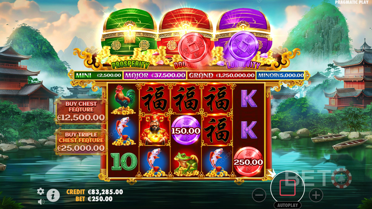 Cai Sheni kirstud BETO Slots