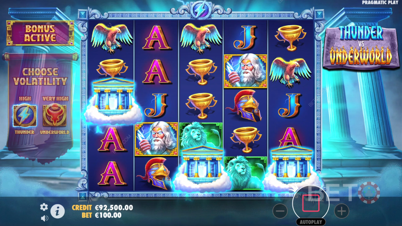 Thunder vs Underworld Review by BETO Slots