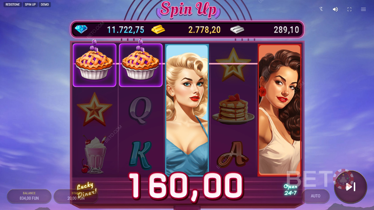 Spin Up ülevaade BETO Slots poolt