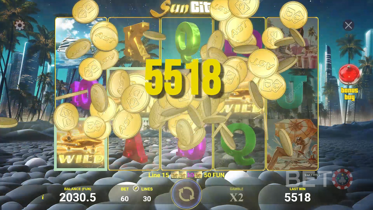 Sun City läbivaatamine BETO Slots poolt