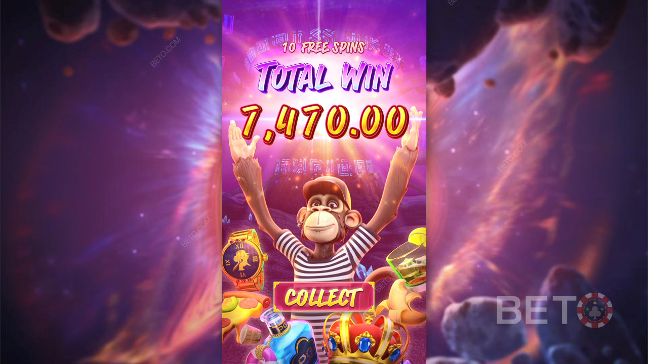 Võida 10,000x oma panus Wild Ape #3258 Online Slot!