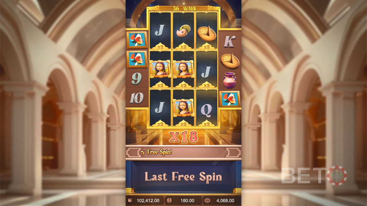 Võida 5,000x oma panus Museum Mystery Video Slot