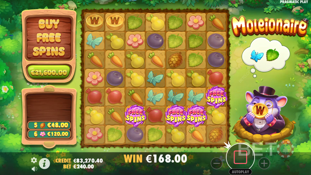 Moleionaire Review by BETO Slots
