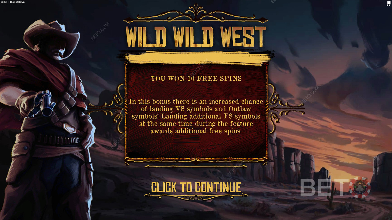Võida 15,000x oma panus Duel At Dawn Slot Online!