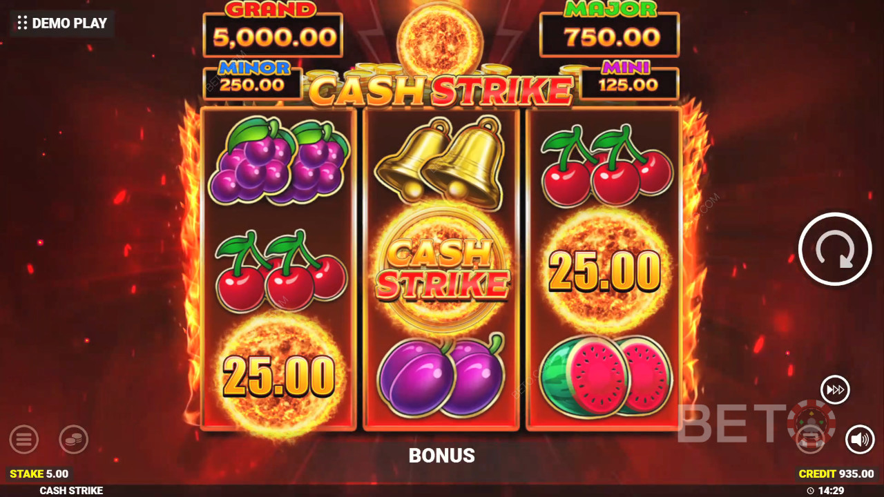 Cash Strike Review by BETO Slots