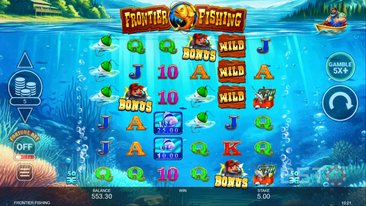 Frontier Fishing Review by BETO Slots