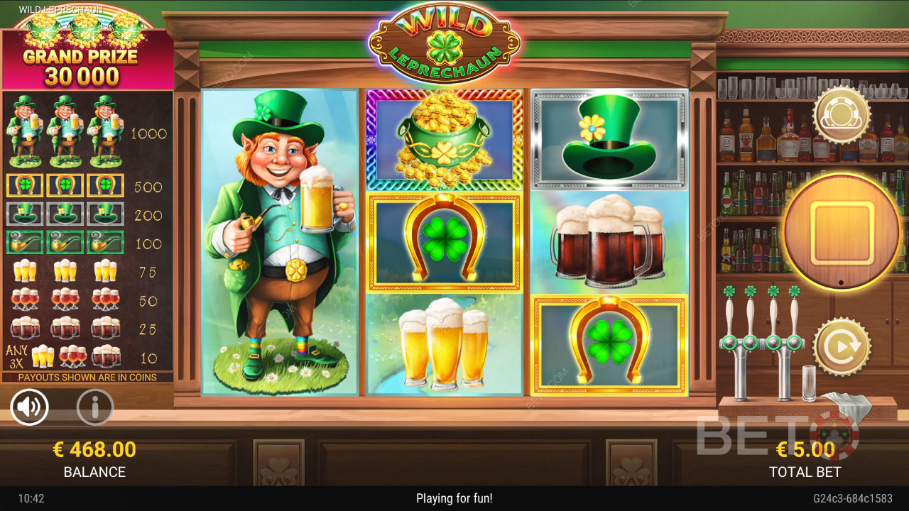 Wild Leprechaun Review by BETO Slots
