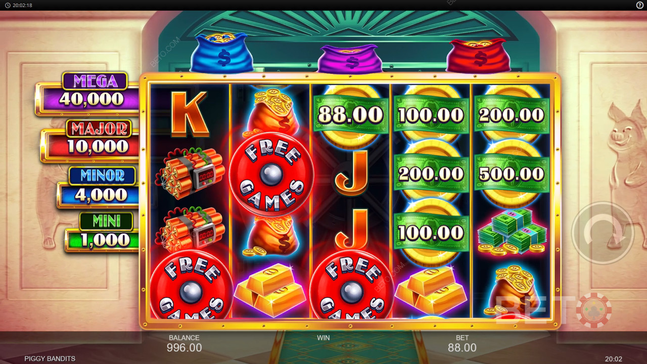 Piggy Bandits Review by BETO Slots