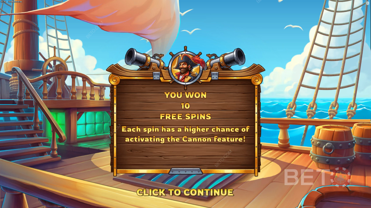 Võida 10,000x oma panus Pirate Bonanza videomänguslotis!