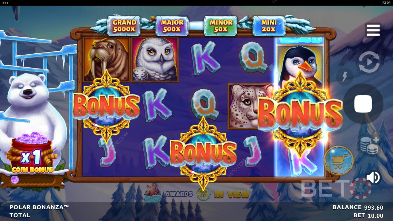 Polar Bonanza ülevaade BETO Slots