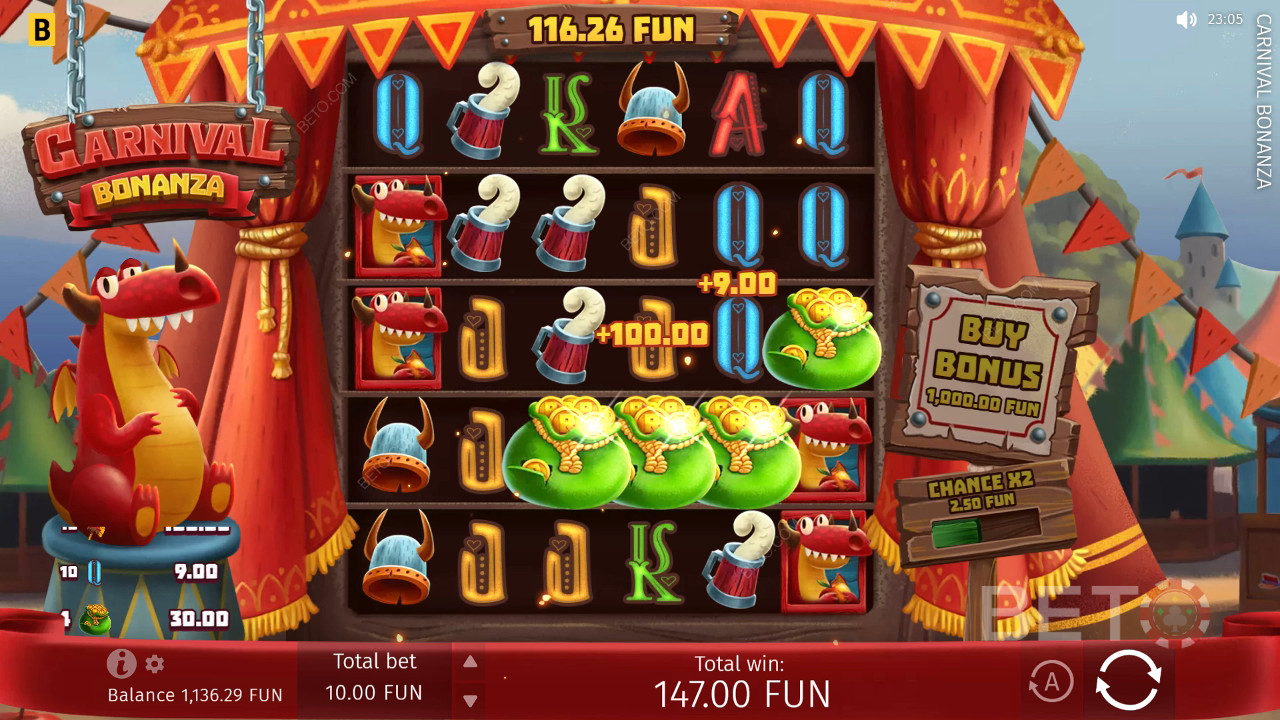 Carnival Bonanza Review by BETO Slots