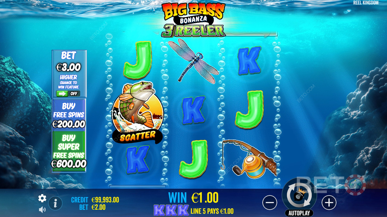 Teema ja kujundus: Fishing Adventure Immersion