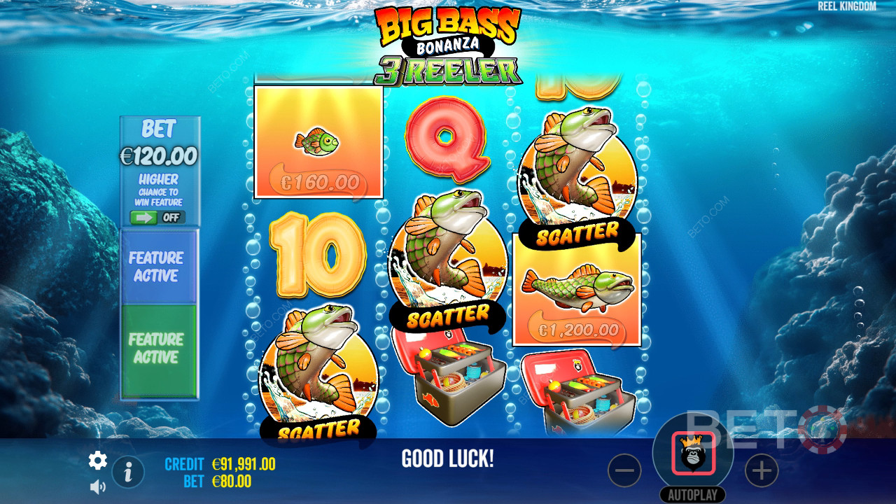 Big Bass Bonanza 3 Reeler Review by BETO Slots