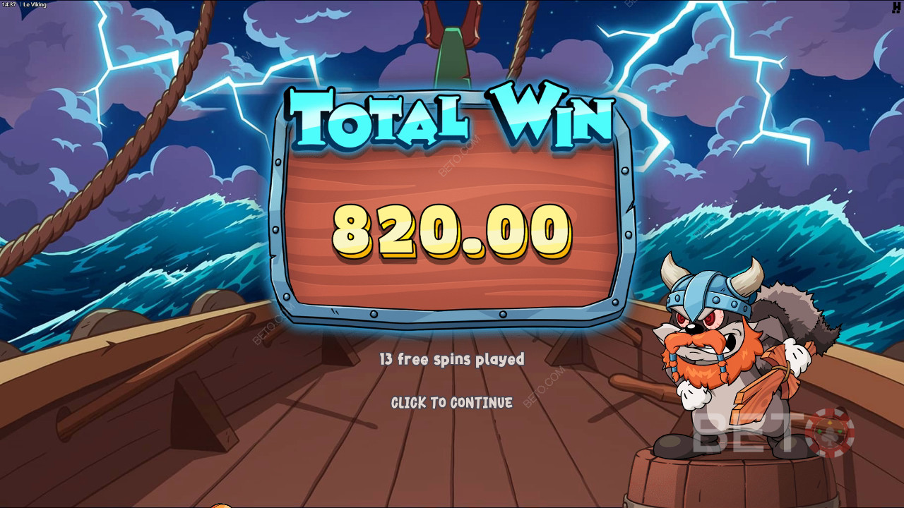 Võida 10,000x oma panus Le Viking Slot Online!