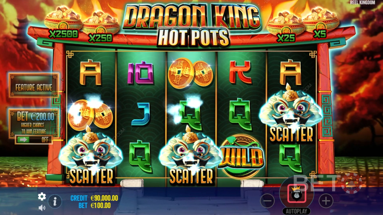 Dragon King Hot Pots läbivaatamine BETO Slots poolt