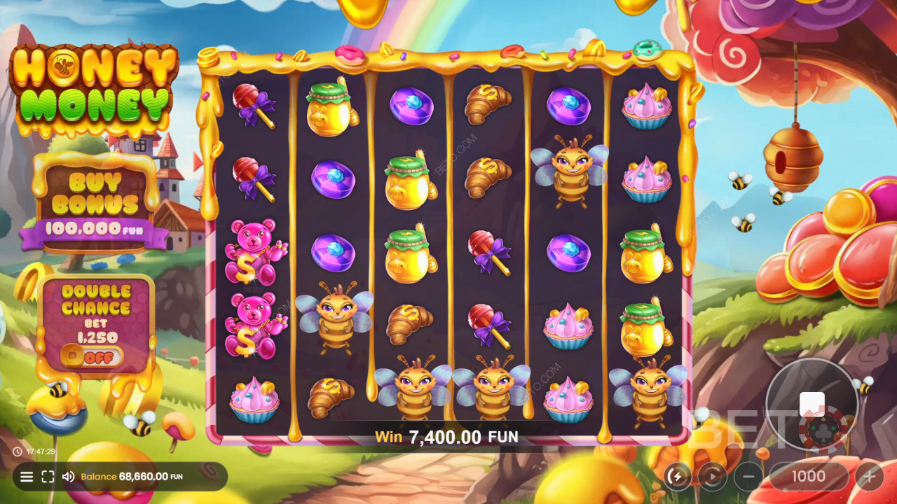 Honey Money Review BETO Slots poolt