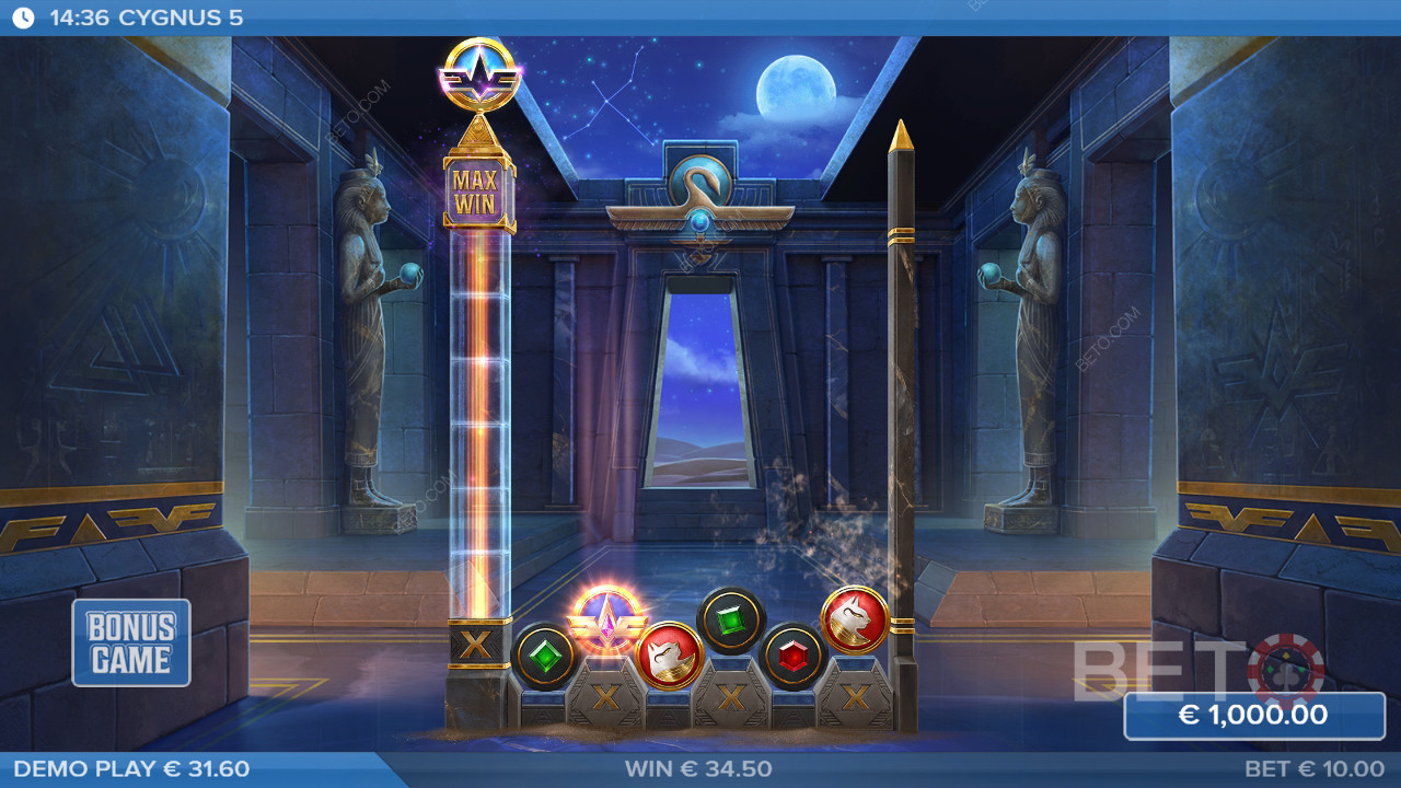 Cygnus 5 ülevaade BETO Slots poolt