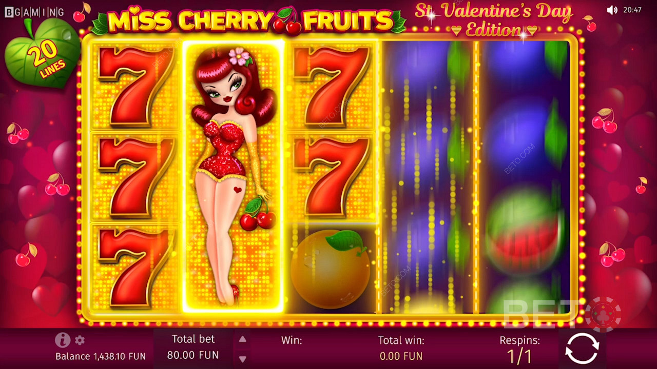 5x3 ruudustik Miss Cherry Fruitsis