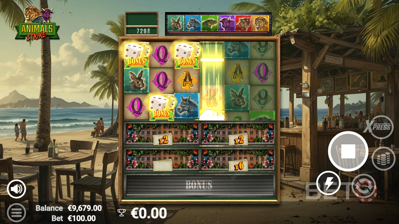 Animals Strike Review by BETO Slots