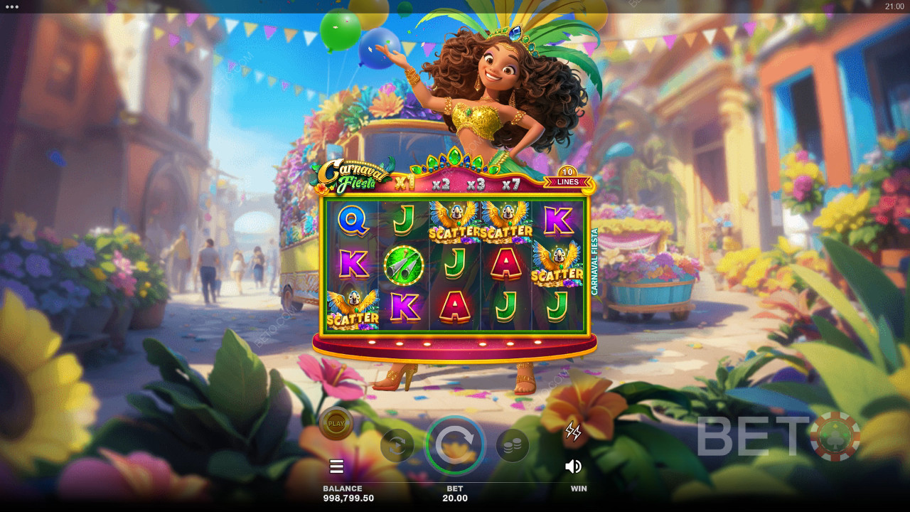 Carnaval Fiesta Review by BETO Slots