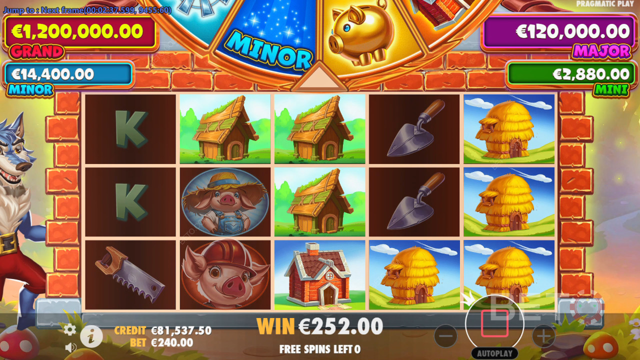 Brick House Bonanza boonusfunktsioonid, mida selgitab Brick House Bonanza. Pragmatic Play