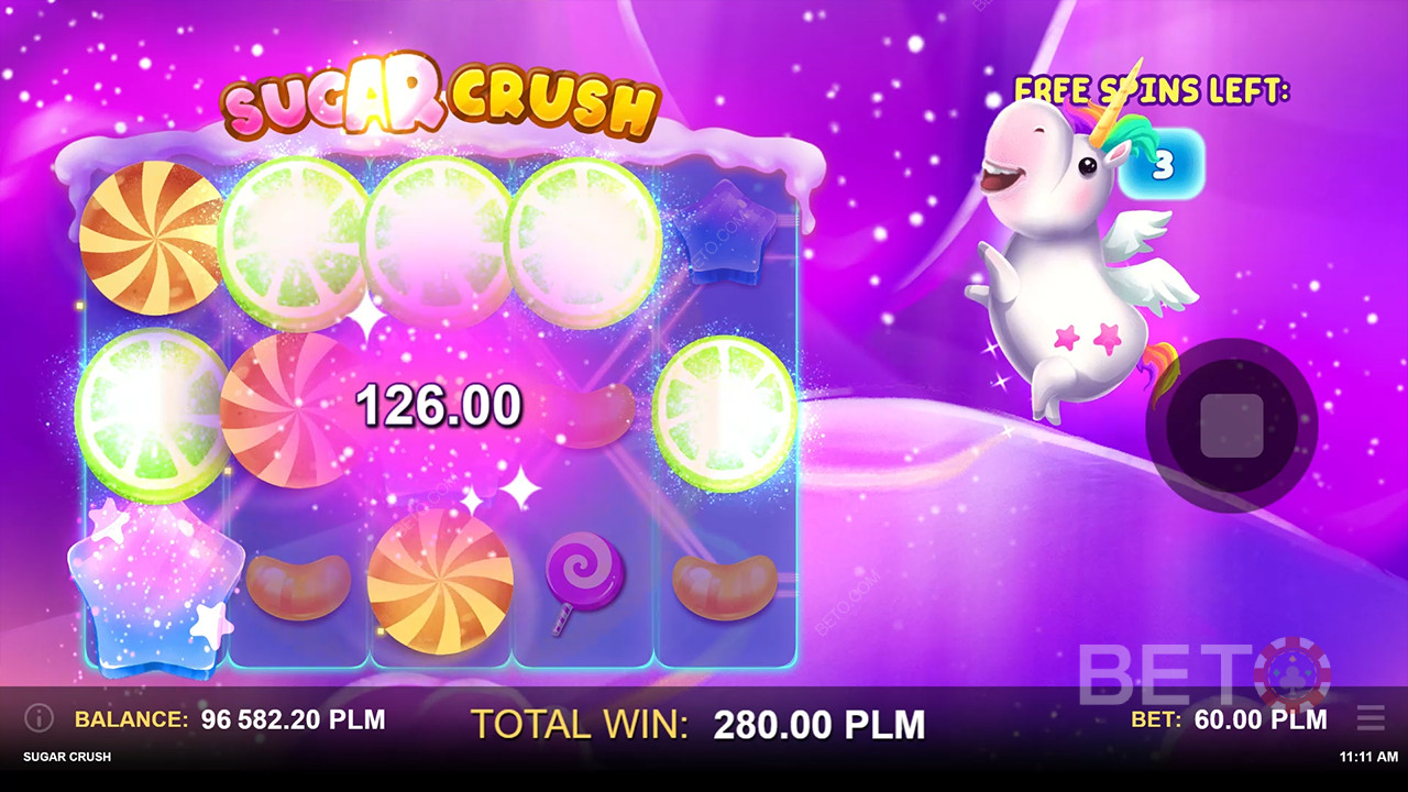 Sugar Crush ülevaade BETO Slots
