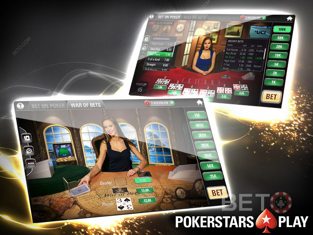 Disain ja kasutajasõbralik PokerStars kasiino