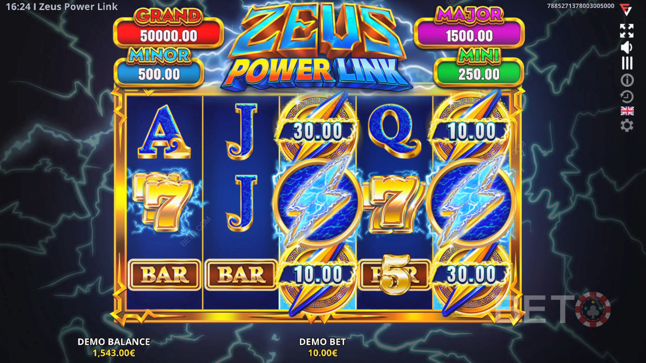 Zeus Power Link läbivaatamine BETO Slots poolt