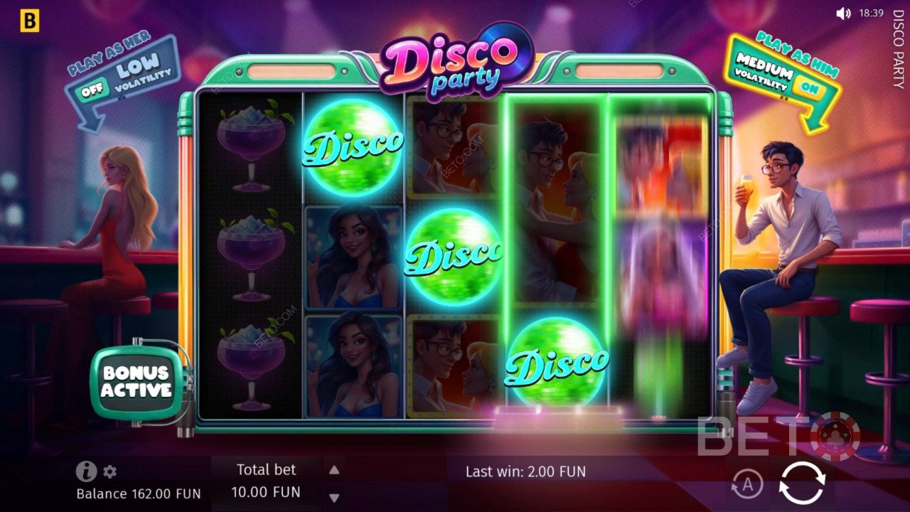 Disco Party Review BETO Slots poolt