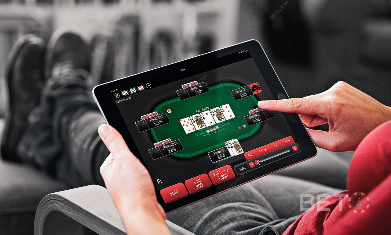 Palju pokkerimänge ja mängude mängude valik aadressil PokerStars