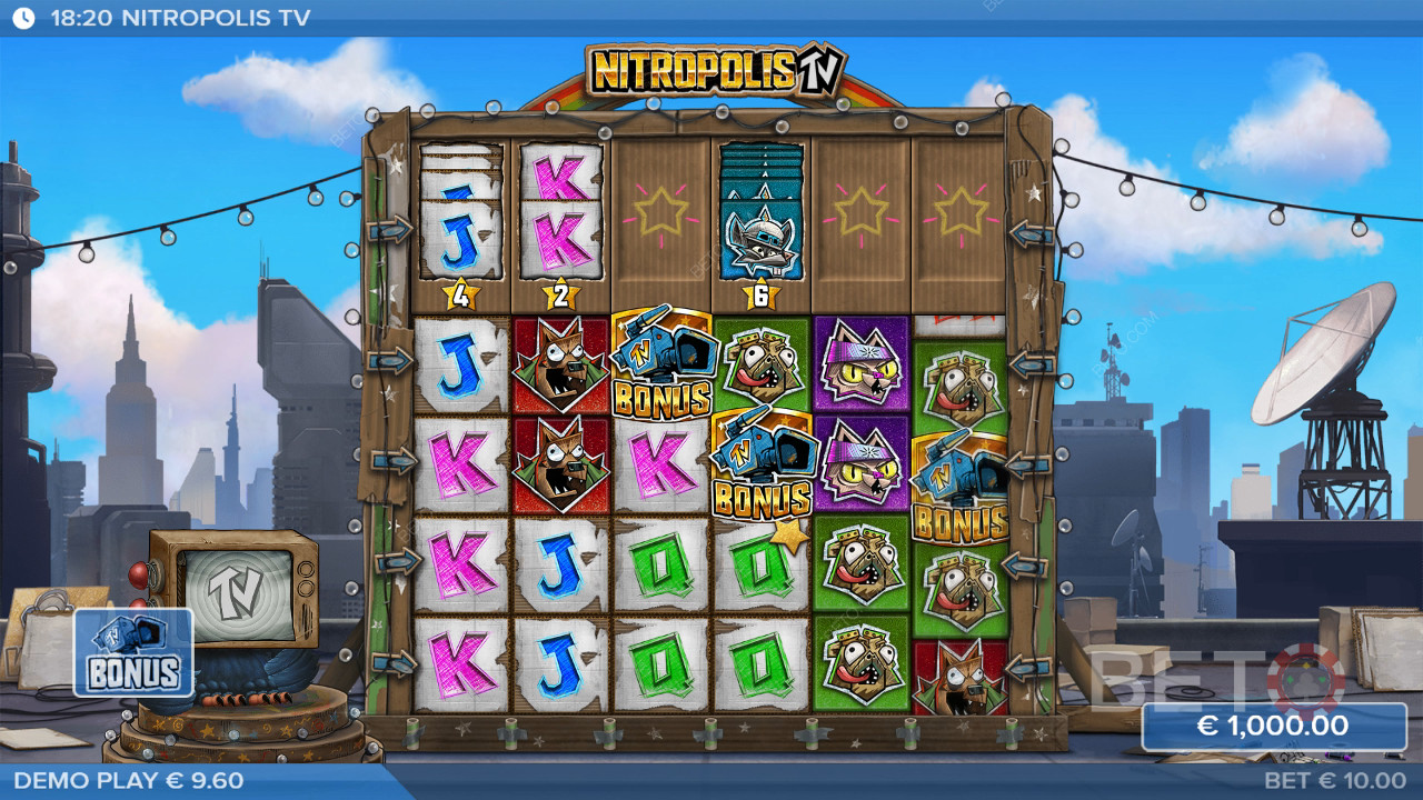 Nitropolis TV ülevaade BETO Slots poolt