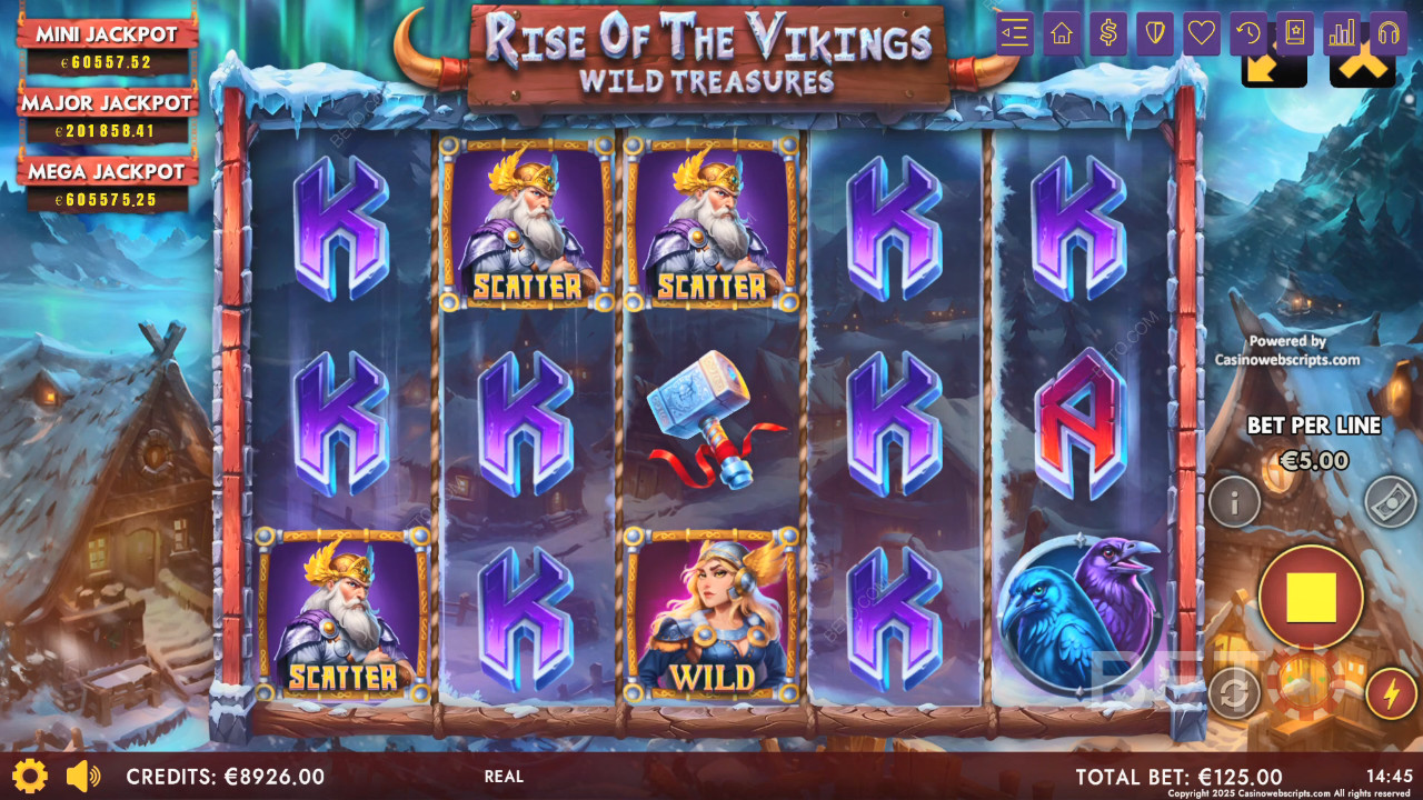 Rise of The Vikings - Wild Treasures Review by BETO Slots