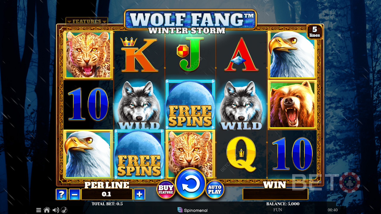 Wolf Fang Winter Storm Mängi Tasuta