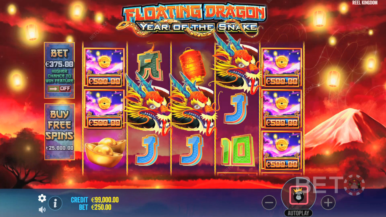 Floating Dragon Aasta madu Review by BETO Slots