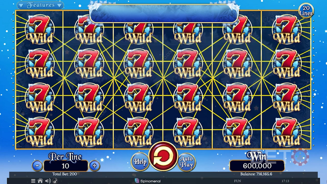 Fruits On Ice Collection 20 Lines Mängi Tasuta