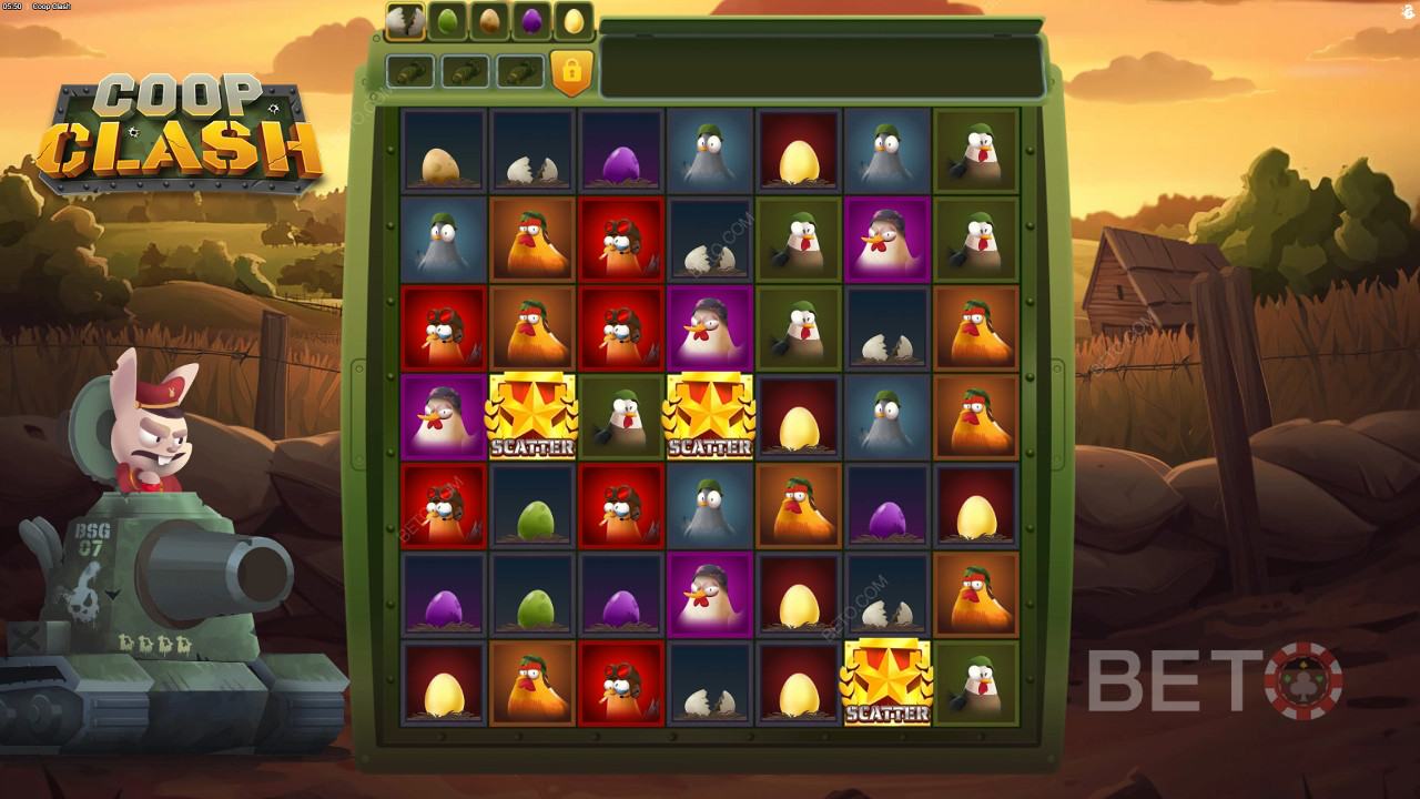 Coop Clash ülevaade BETO Slots