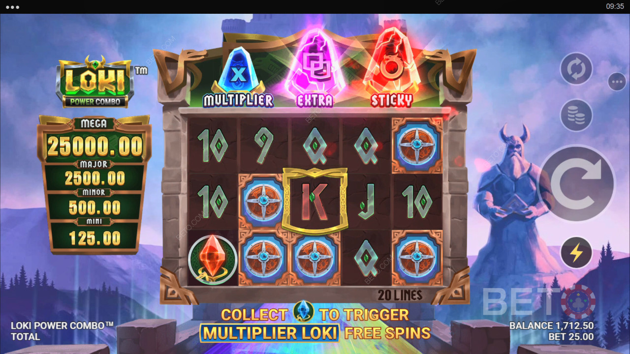 Loki Power Combo läbivaatamine BETO Slots poolt