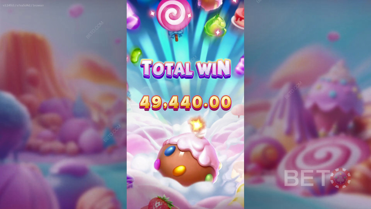 Võida 25,000x oma panus Pop Pop Candy 1000 Slot Online!