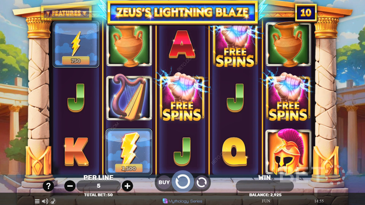 Zeuse välk Blaze Review by BETO Slots