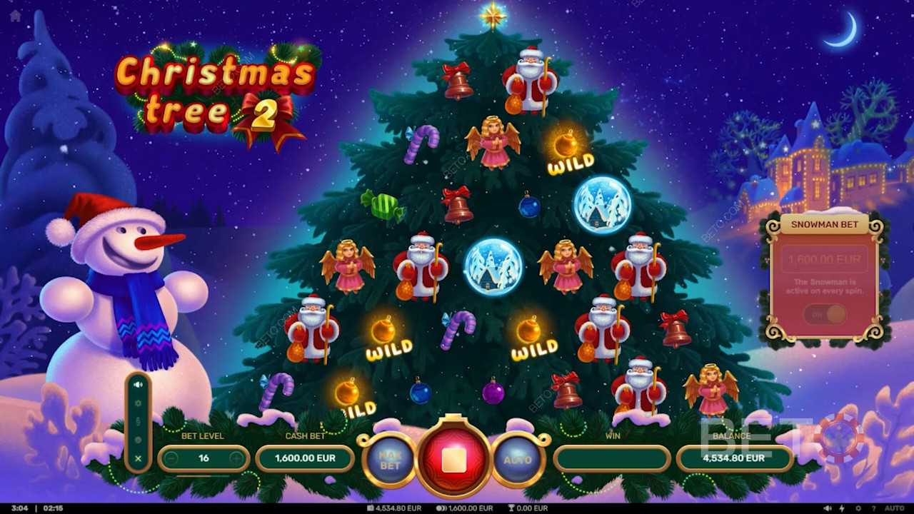 Nautige unikaalset paigutust Christmas Tree 2 mängusaalis