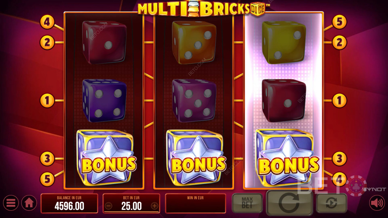 Multi Bricks Dice Review by BETO Slots