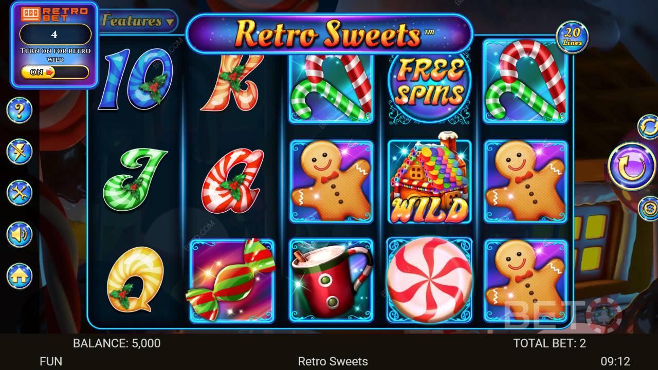 Retro Sweets Review by BETO Slots