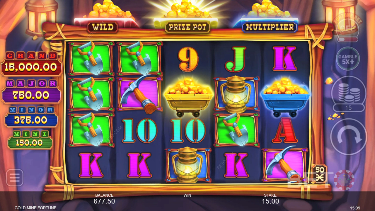 Gold Mine Fortune Review by BETO Slots
